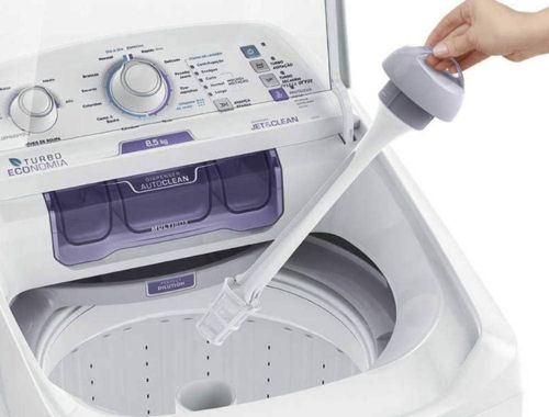 Máquina de lavar electrolux 8,5kg econômica de cor branca