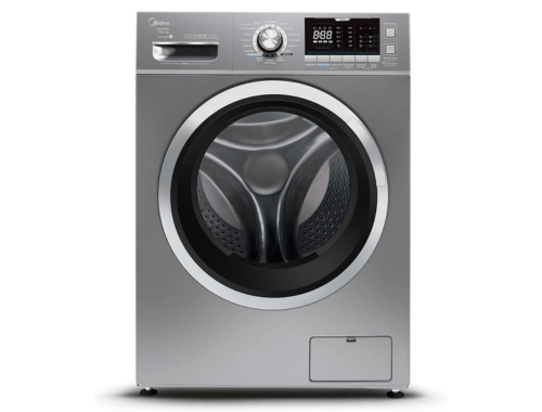 Máquina lava e seca da marca midea inox com capacidade de 11kg