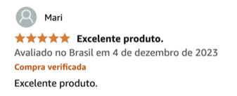 Print de um depoimento positivo da Samsung Eco Bubble WD11T