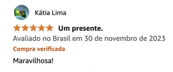 Print de um comentário sobre uma lava e seca LG com 11kg de capacidade